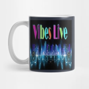 VIBES-LIVE RADIO LOGO Mug